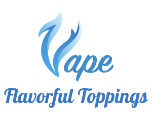 Blue Smoke Vape logo design