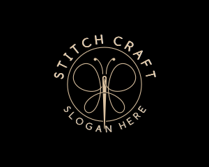 Butterfly Sewing Needle logo