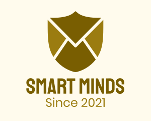 Mail Envelope Shield logo