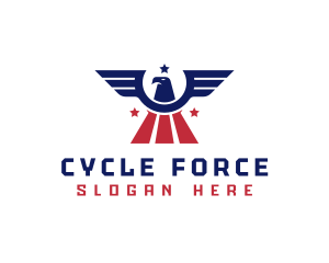 American Air Force Eagle logo design