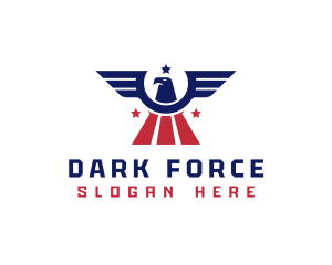 American Air Force Eagle logo design