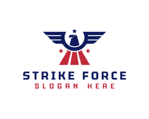 American Air Force Eagle logo design