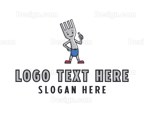 Fork Restaurant Dining Logo