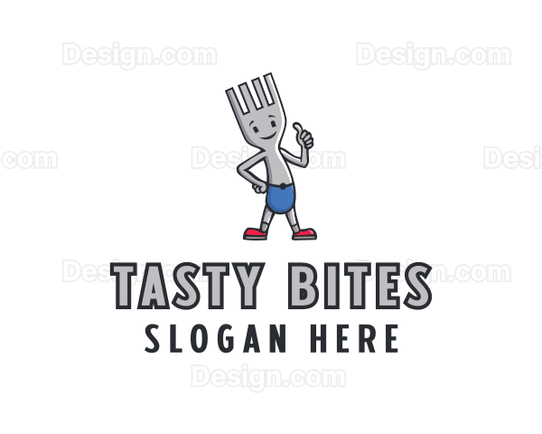 Fork Restaurant Dining Logo