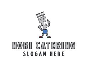 Fork Restaurant Dining logo design