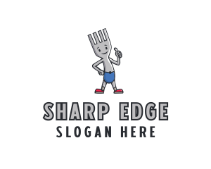 Fork Restaurant Dining logo design