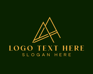 Luxury Brand Letter A logo