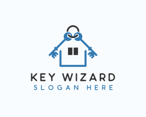 Key Roof Real Estate logo design