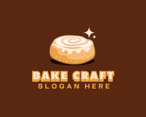 Cinnamon Roll Bread logo design