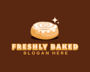 Cinnamon Roll Bread logo design