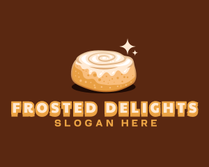 Cinnamon Roll Bread logo design