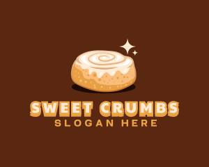 Cinnamon Roll Bread logo design