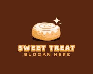 Cinnamon Roll Bread logo design