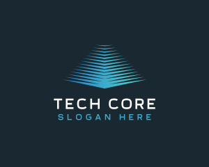 Pyramid Digital Tech logo design