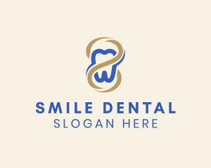 Tooth Ribbon Dentistry logo design