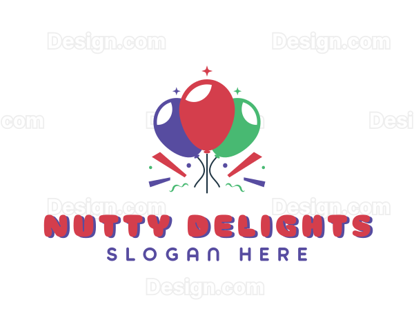 Balloon Party Venue Logo