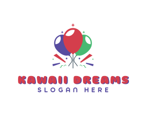 Balloon Party Venue Logo