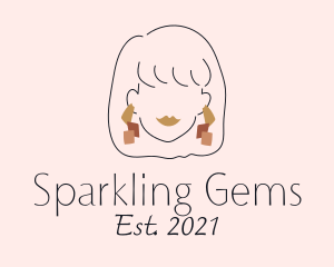 Fashion Makeup Jeweler logo design