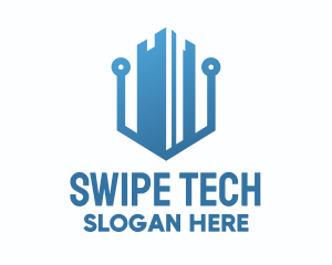 Tech Business Building  logo design