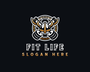 Viking Gym Fitness logo