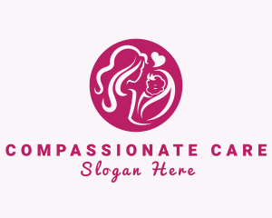 Mother Infant Child Care logo design