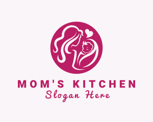 Mother Infant Child Care logo design