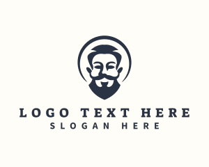 Man Beard Grooming logo