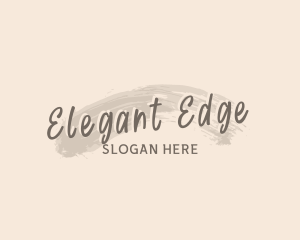 Classy Elegant Wordmark logo design