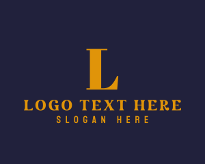 Gold Elegant Fashion Boutique, logo