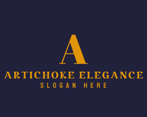 Gold Elegant Fashion Boutique, logo design