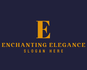 Gold Elegant Fashion Boutique, logo design