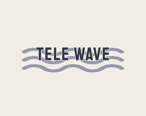 Tropical Sea Wave logo design