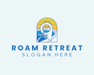 Beach Resort Destination logo