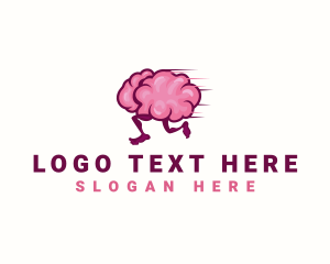 Organ - Running Brain Smart logo design