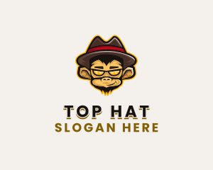 Fashion Monkey Hat logo design