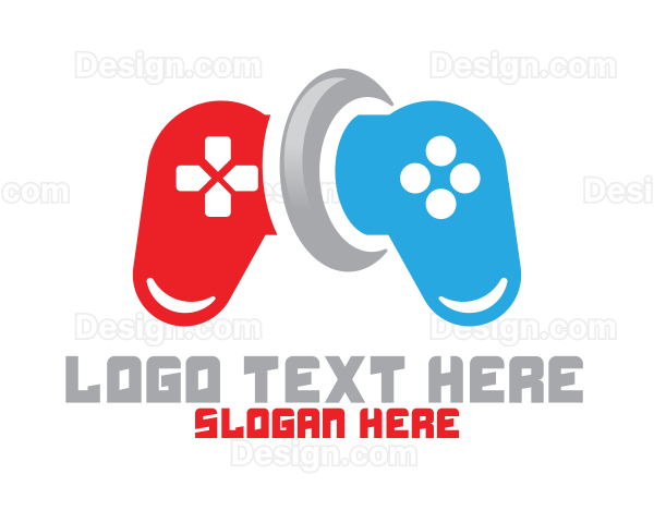 Gaming Console Controller Logo