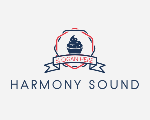 Cupcake Bakery Dessert  Logo