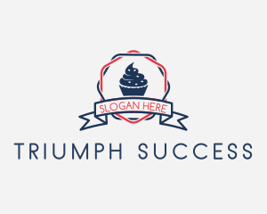 Cupcake Bakery Dessert  Logo