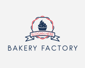 Cupcake Bakery Dessert  logo design