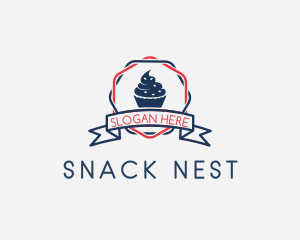 Cupcake Bakery Dessert  logo design