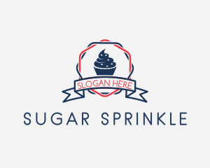 Cupcake Bakery Dessert  logo design