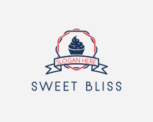 Cupcake Bakery Dessert  logo design