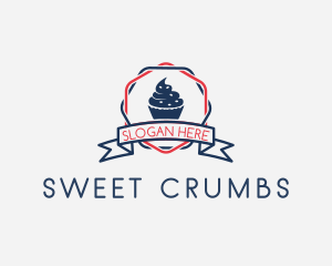 Cupcake Bakery Dessert  logo design