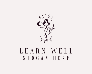 Woman Beauty Wellness logo design