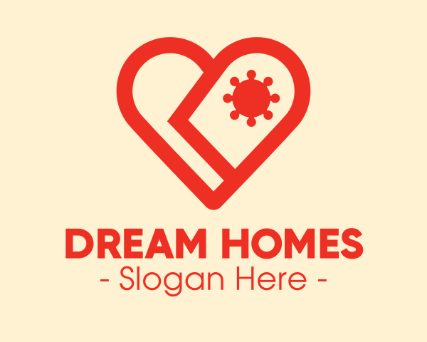 Safe At Home logo example 3
