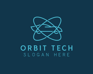 Automotive Car Orbit logo design