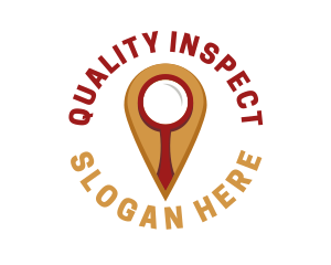 Location Magnifying Glass logo