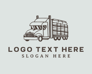 Brown Haulage Truck logo