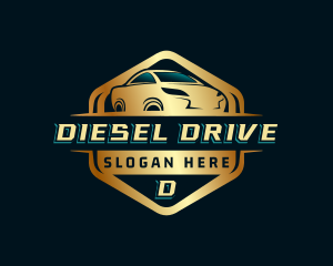 Car Drive Racing logo design