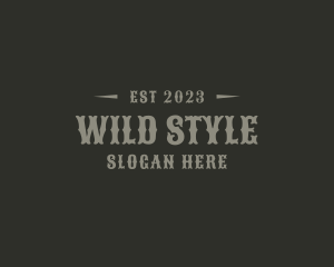 Western Masculine Style logo design